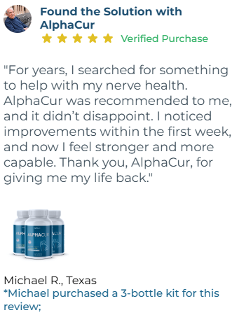 Real user testimonials for Alphacur, showing high satisfaction levels and positive feedback on vitality and skin rejuvenation.